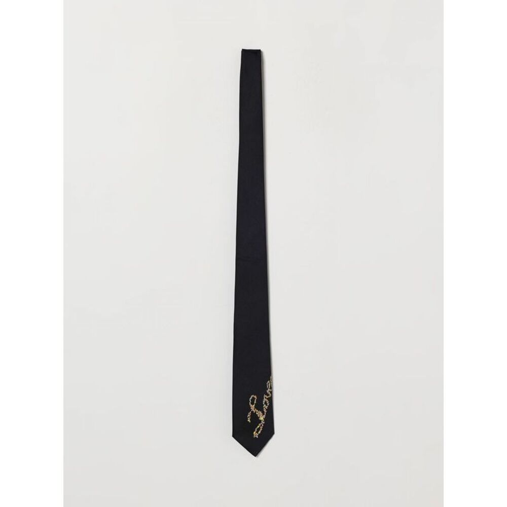 Paul Smith Men Paul Smith Pure Silk Tie With Contrasting Logo